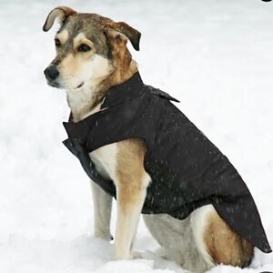 Artic Expedition Black Reversible Dog Coat Medium